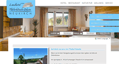 Desktop Screenshot of landgasthof-ochsen-neukirch.de